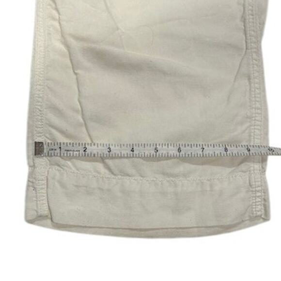 FREE PEOPLE Low Rise Relaxed Casual Utility Wide Leg Cotton Pants Women's Size 6 - Picture 7 of 12